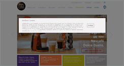 Desktop Screenshot of dolce-gusto.gr